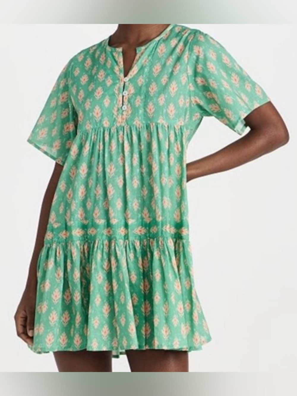 Marea Tiki Dress 100% Cotton